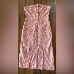 BDG strapless knee length dress